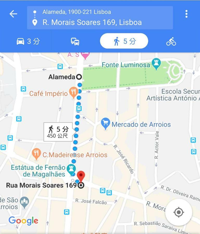 Arroios 169 Appartamento Lisbona Esterno foto